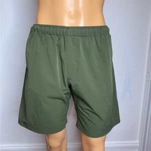 Myles Make Moves Men's Size Medium Green Standard Shorts Drawstrings